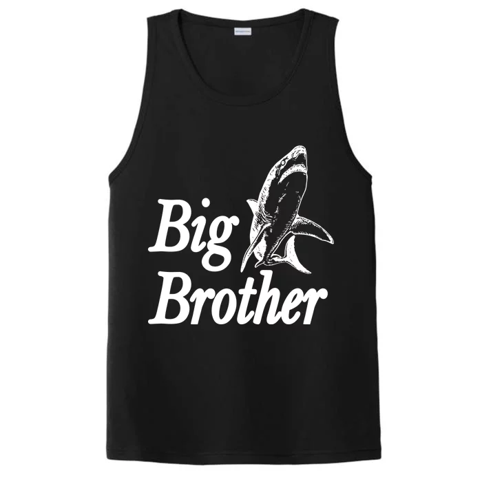 Shark Big Brother Logo Performance Tank