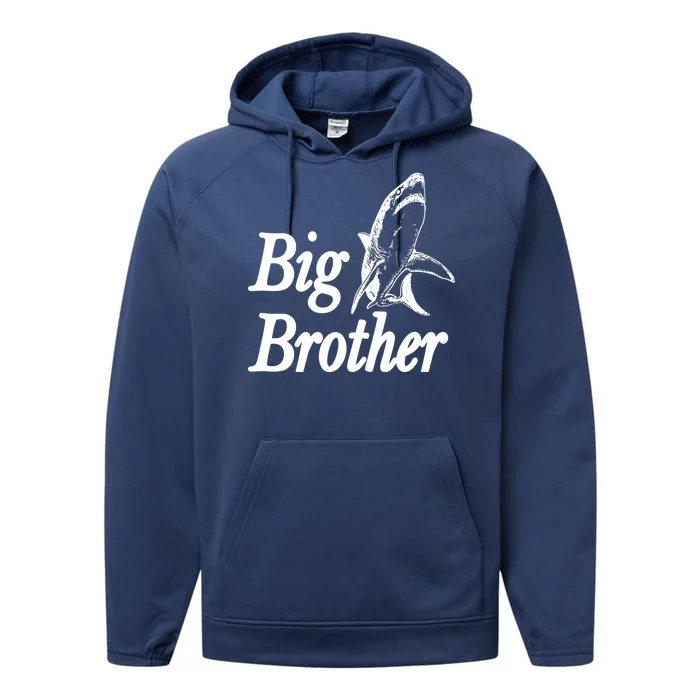 Shark Big Brother Logo Performance Fleece Hoodie