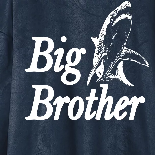 Shark Big Brother Logo Hooded Wearable Blanket