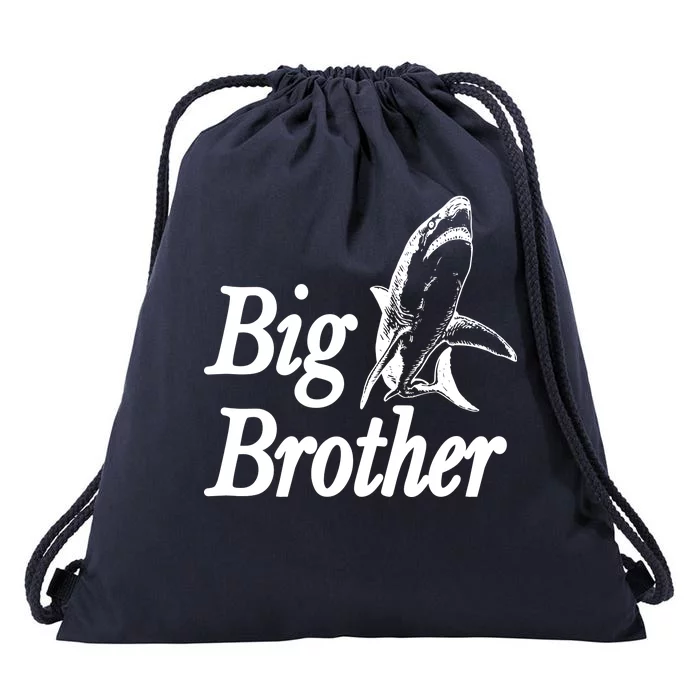 Shark Big Brother Logo Drawstring Bag