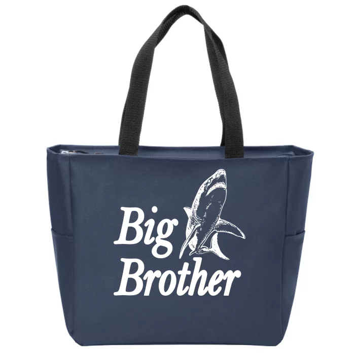 Shark Big Brother Logo Zip Tote Bag