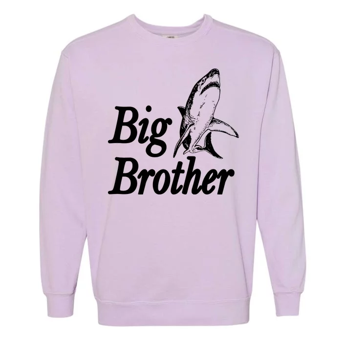 Shark Big Brother Logo Garment-Dyed Sweatshirt