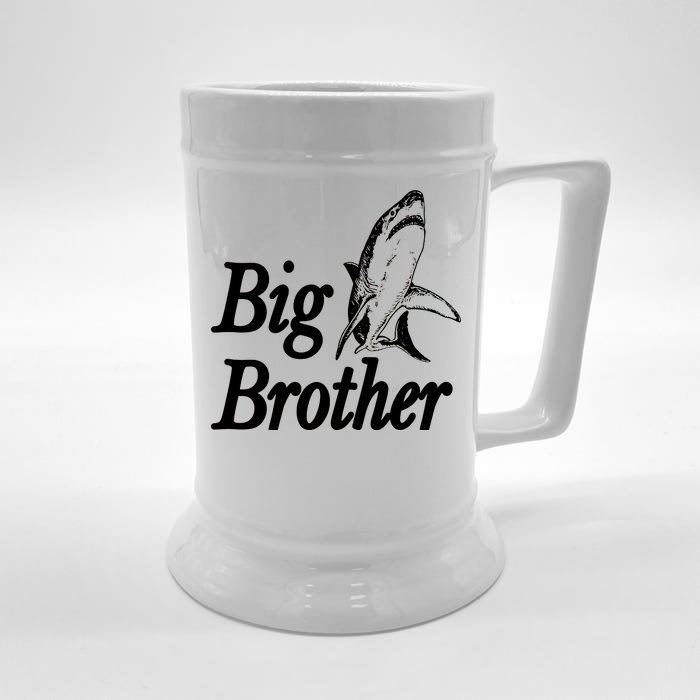 Shark Big Brother Logo Front & Back Beer Stein