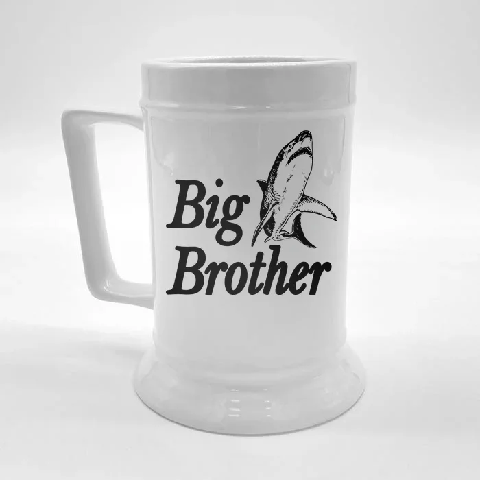 Shark Big Brother Logo Front & Back Beer Stein