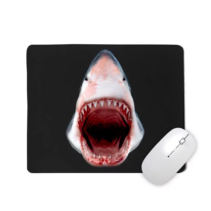 Shark Bite Close Up 3D Mousepad