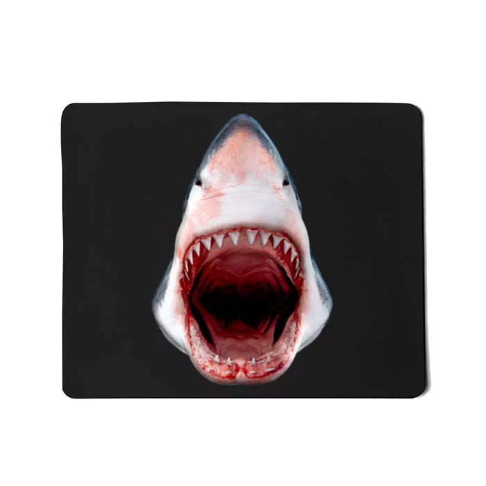 Shark Bite Close Up 3D Mousepad