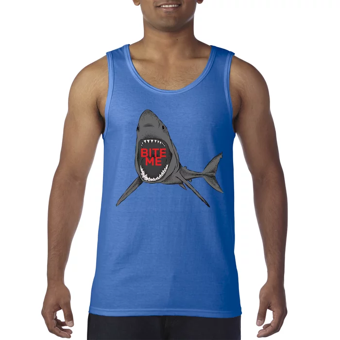 Shark Bite Me Tank Top