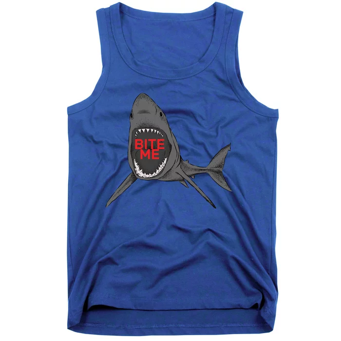 Shark Bite Me Tank Top