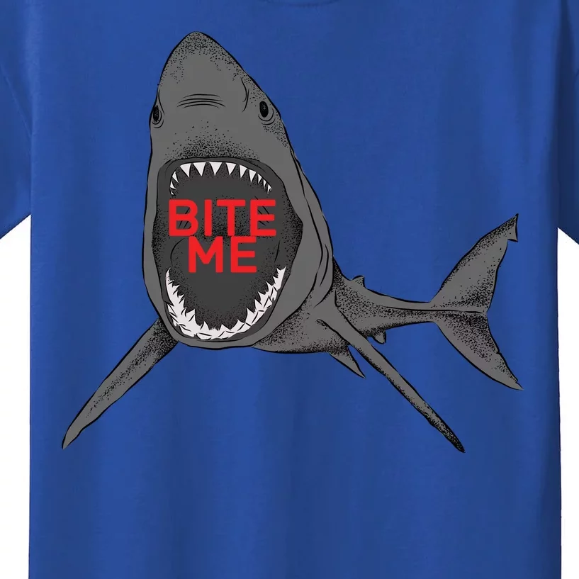 Bite me hot sale shark t shirt