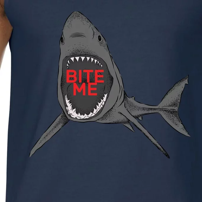 Shark Bite Me Comfort Colors® Tank Top