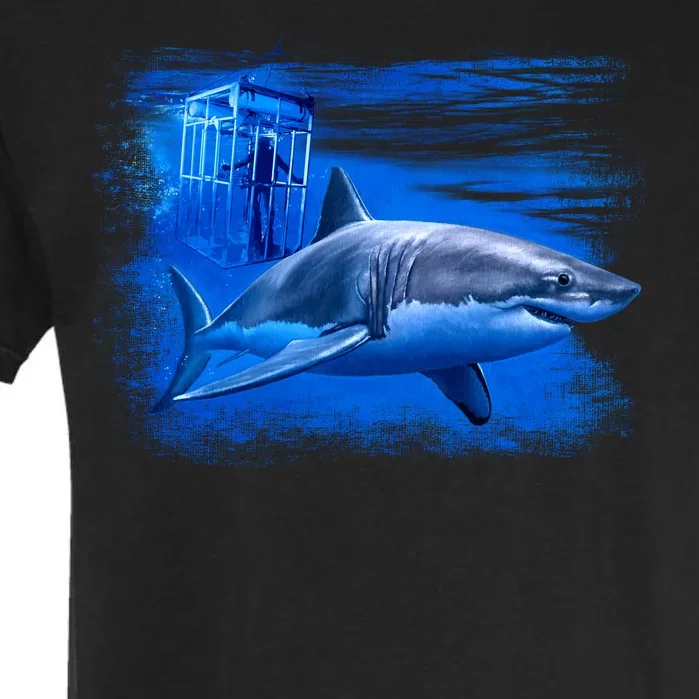 Shark Cage Garment-Dyed Heavyweight T-Shirt