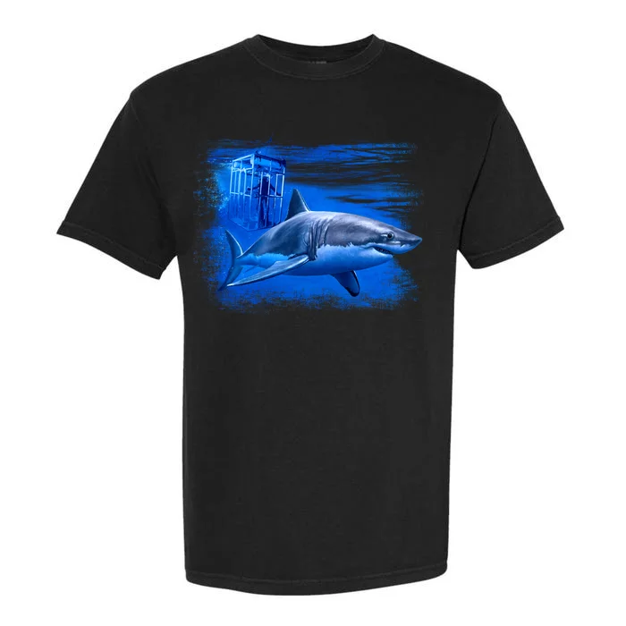 Shark Cage Garment-Dyed Heavyweight T-Shirt