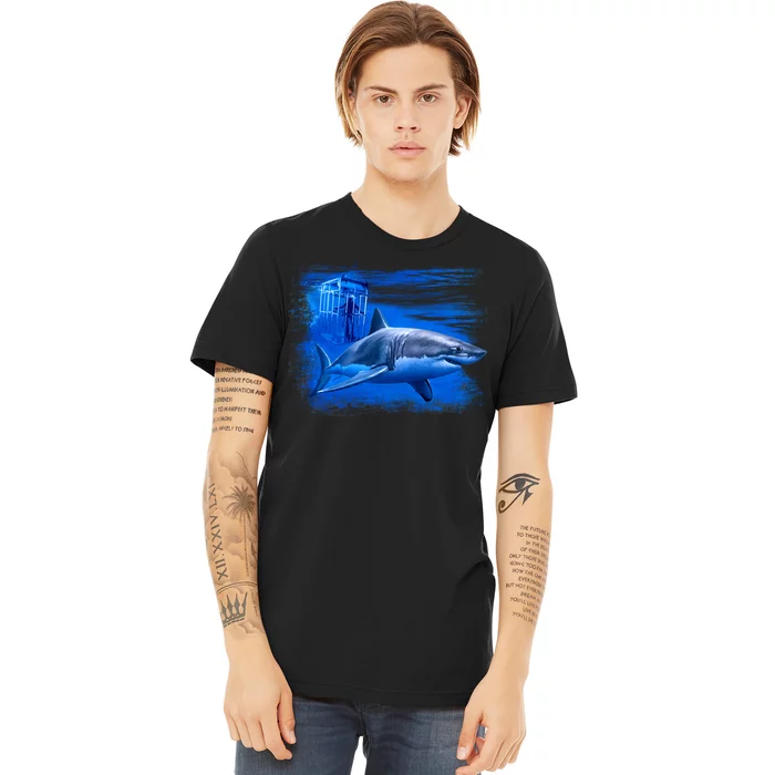 Shark Cage Premium T-Shirt