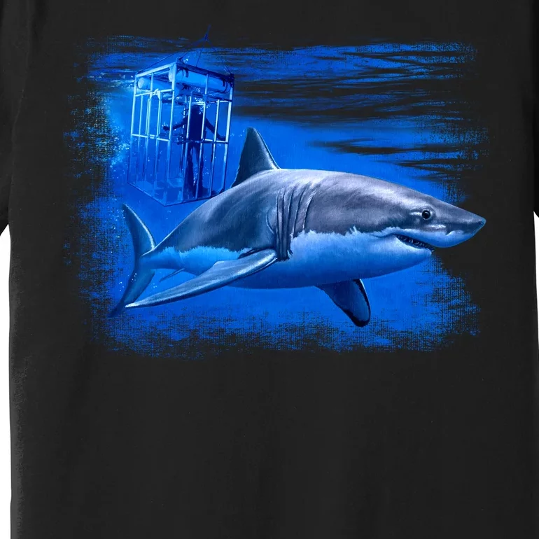 Shark Cage Premium T-Shirt