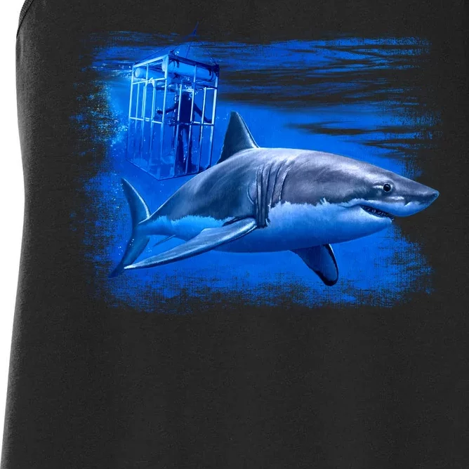 Shark Cage Women's Racerback Tank