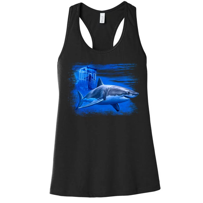 Shark Cage Women's Racerback Tank