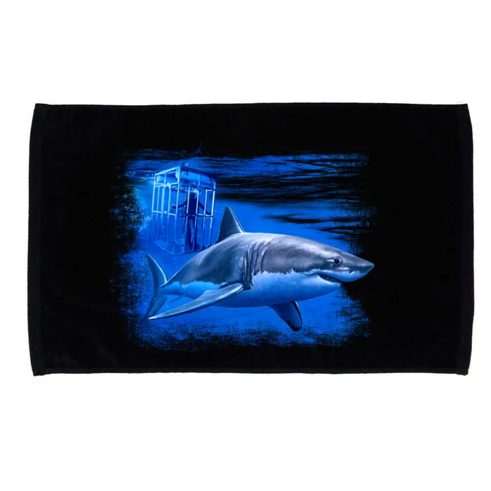 Shark Cage Microfiber Hand Towel