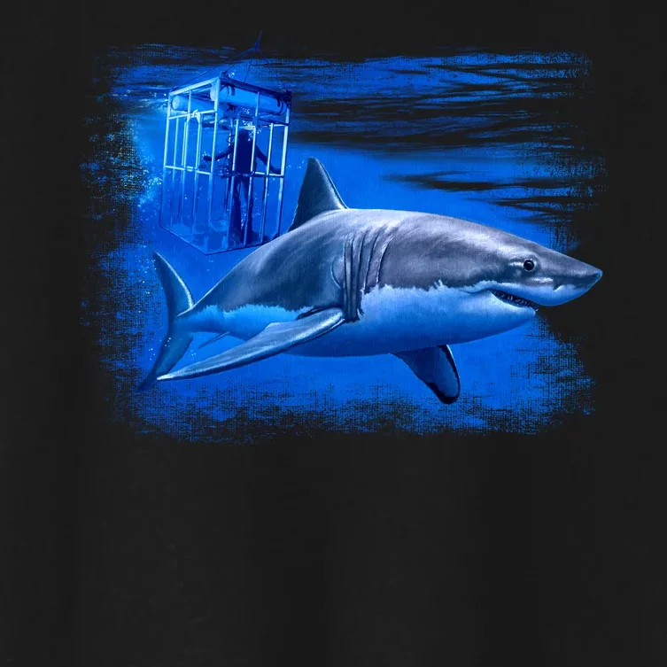 Shark Cage Women's Crop Top Tee