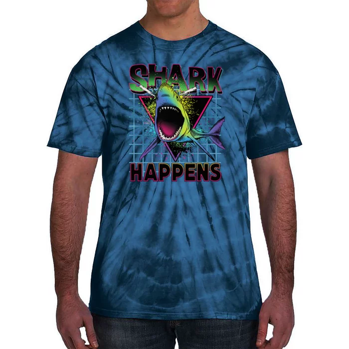 Shark Happens Tie-Dye T-Shirt