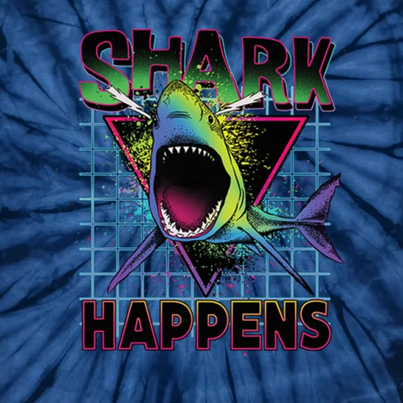 Shark Happens Tie-Dye T-Shirt