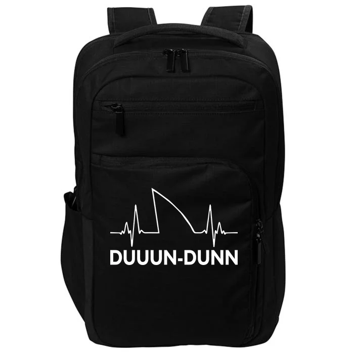 Shark Heartbeat Pulse Duuun-Dunn Impact Tech Backpack