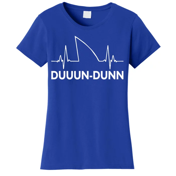 Shark Heartbeat Pulse Duuun-Dunn Women's T-Shirt