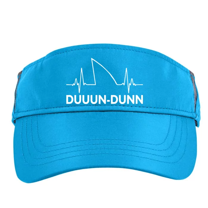 Shark Heartbeat Pulse Duuun-Dunn Adult Drive Performance Visor