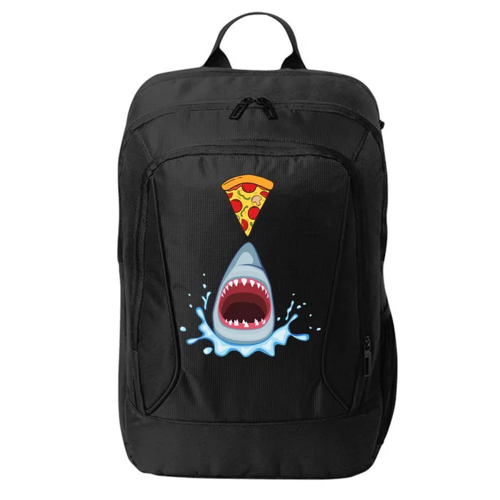 Shark Pizza Attack City Backpack