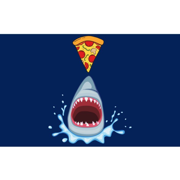 Shark Pizza Attack Bumper Sticker