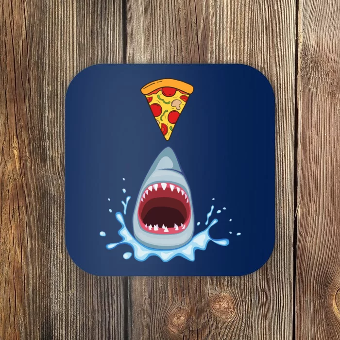 Shark Pizza Attack Coaster