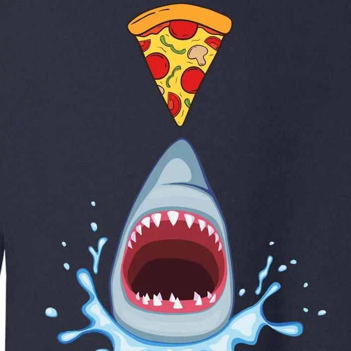 Shark Pizza Attack Toddler Sweatshirt