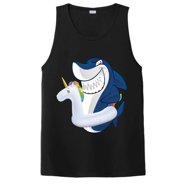 Shark Unicorn Float Pool Party Performance Tank