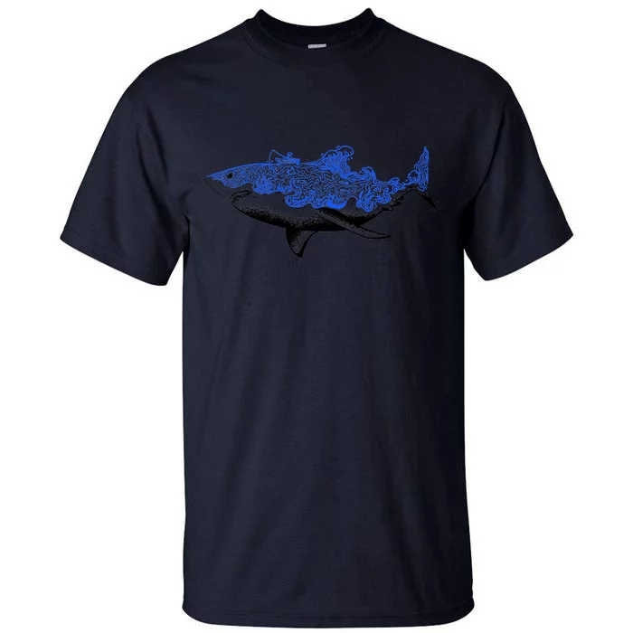 Shark Wave Tall T-Shirt