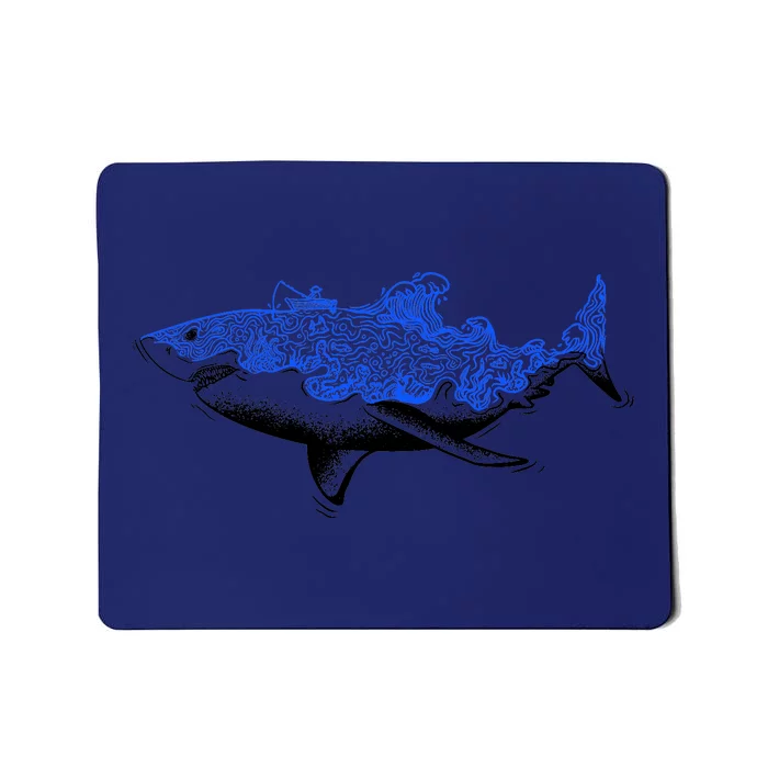 Shark Wave Mousepad