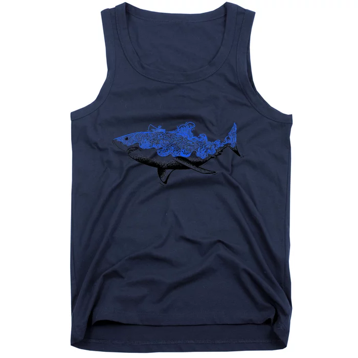 Shark Wave Tank Top