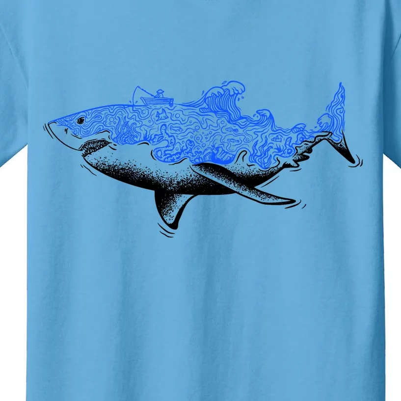 Shark Wave Kids T-Shirt