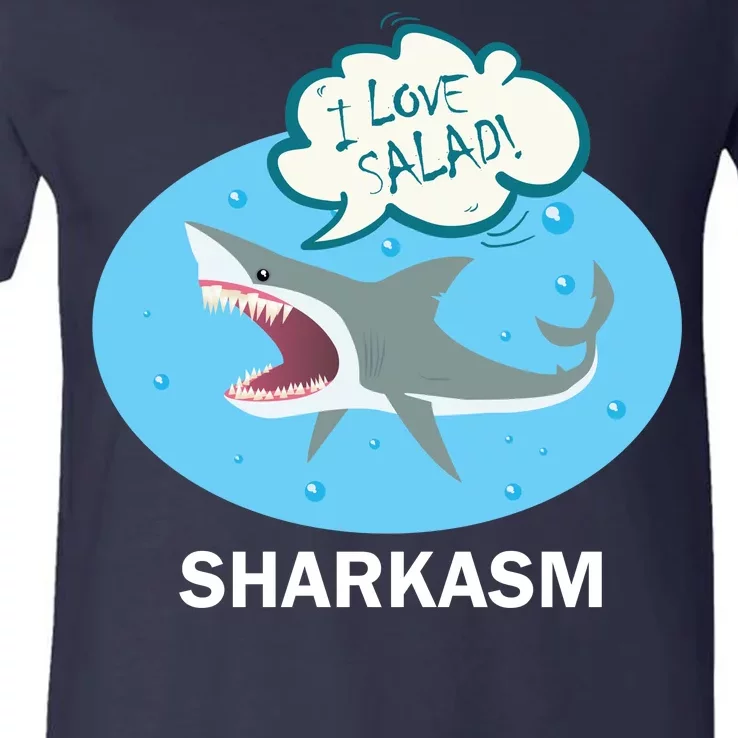 Sharkasm V-Neck T-Shirt