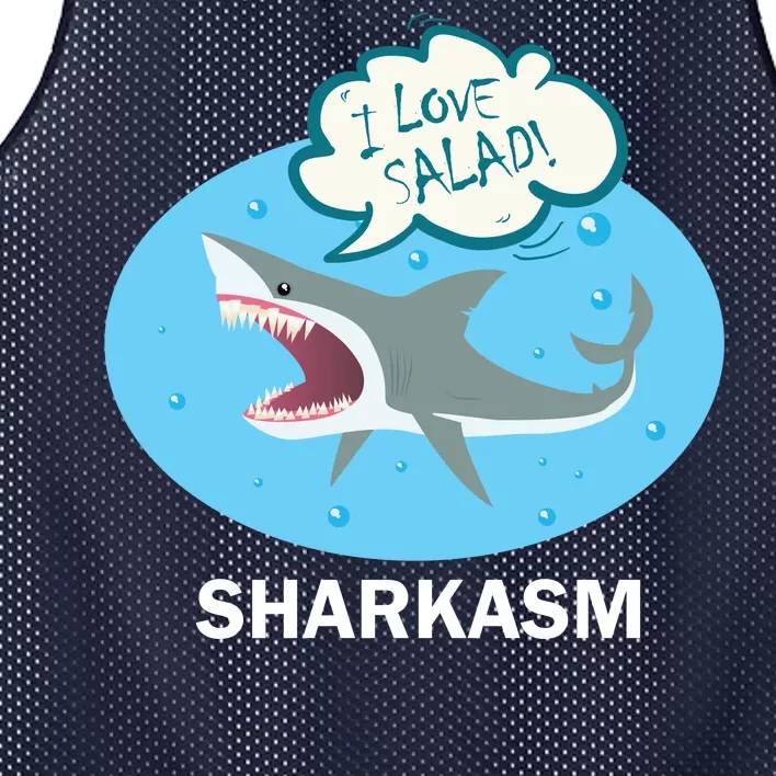 Sharkasm Mesh Reversible Basketball Jersey Tank