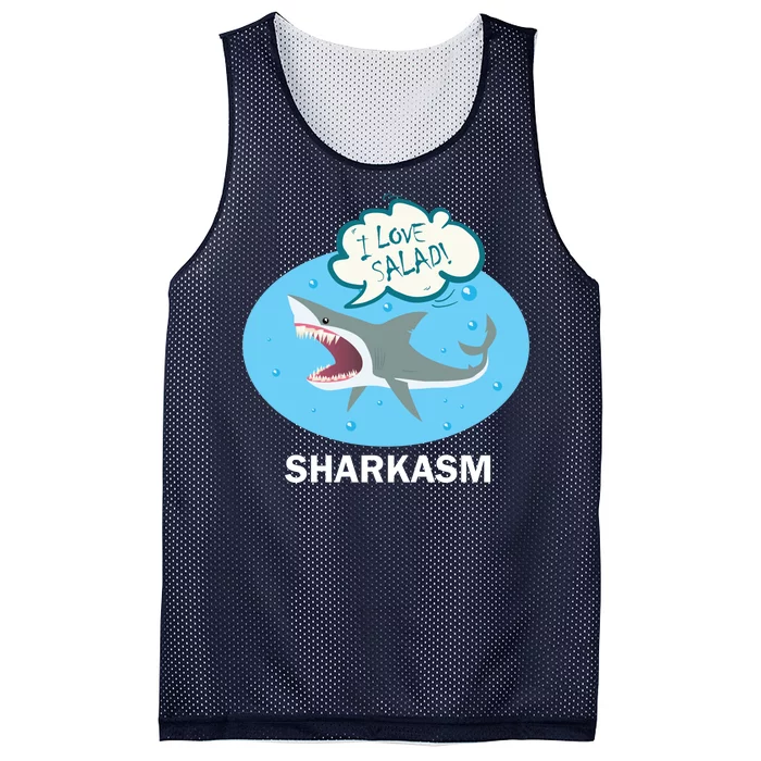 Sharkasm Mesh Reversible Basketball Jersey Tank