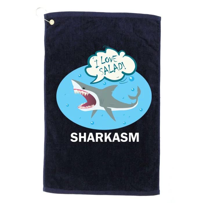 Sharkasm Platinum Collection Golf Towel