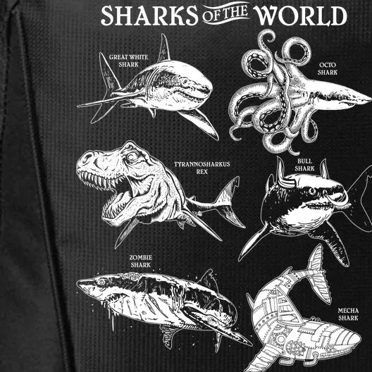 Sharks Of The World City Backpack