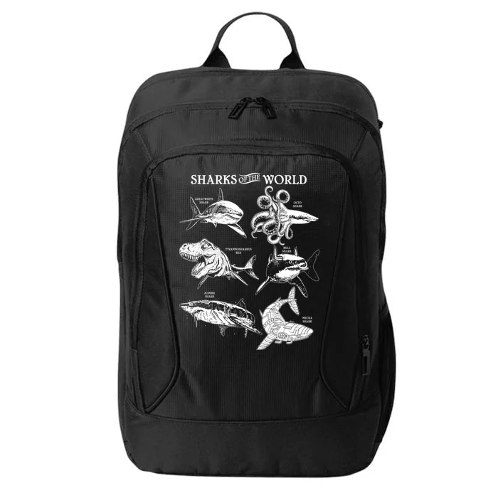 Sharks Of The World City Backpack