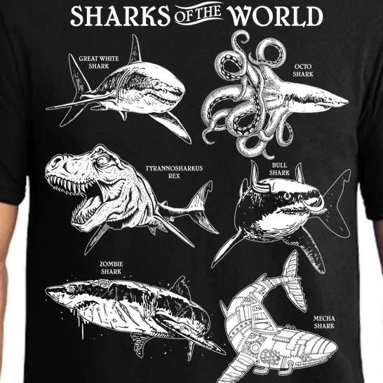 Sharks Of The World Pajama Set