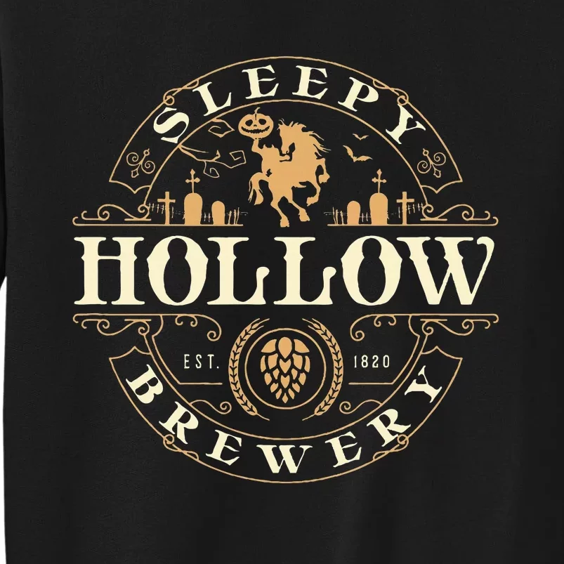 Sleepy Hollow Brewery Inn Halloween Salem Party Headless Tall Sweatshirt