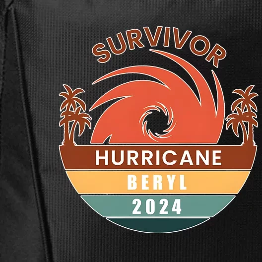 Survivor Hurricane Beryl 2024 City Backpack