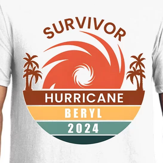 Survivor Hurricane Beryl 2024 Pajama Set