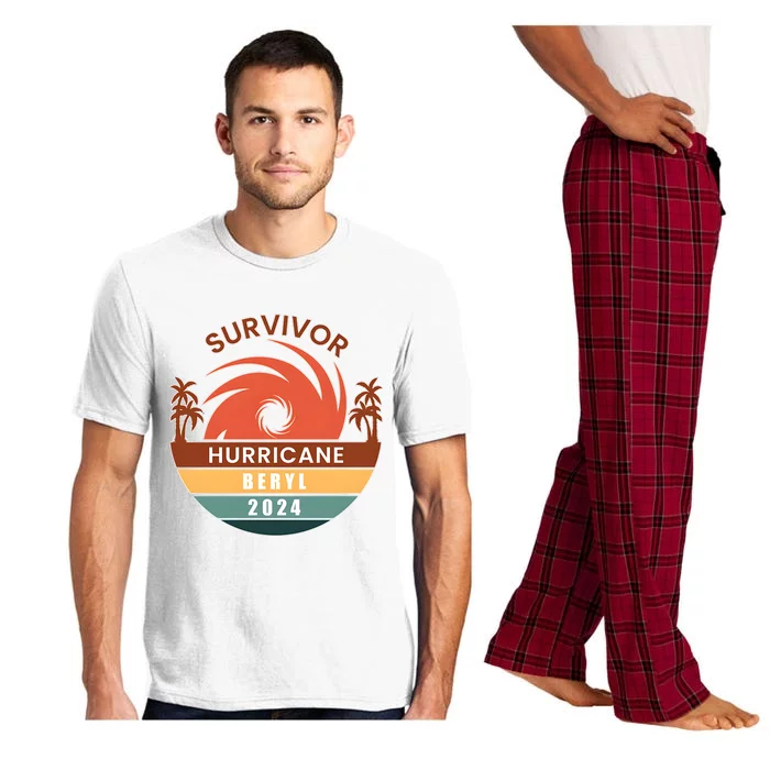 Survivor Hurricane Beryl 2024 Pajama Set