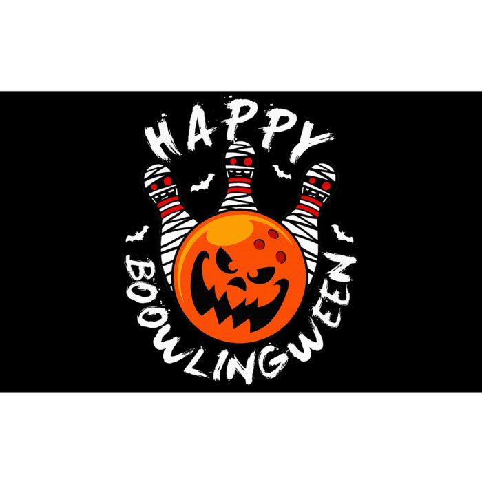 Spooky Halloween Bowling Party Costume Bumper Sticker