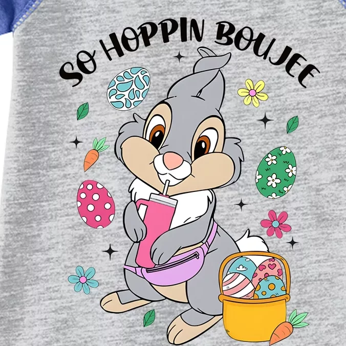 So Hopping Boujee Bunny Easter Infant Baby Jersey Bodysuit