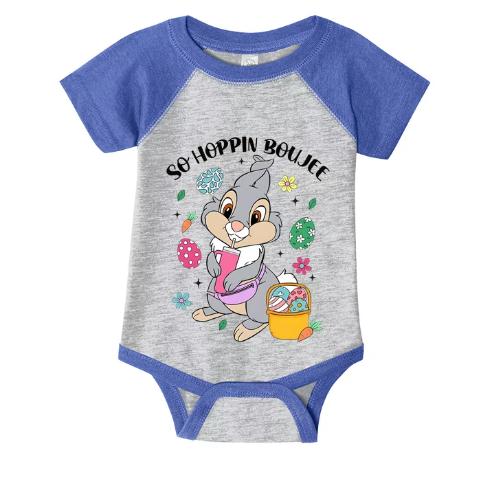 So Hopping Boujee Bunny Easter Infant Baby Jersey Bodysuit